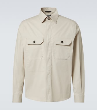 Hemdjacke aus einem Baumwollgemisch | Zegna