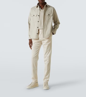 Hemdjacke aus einem Baumwollgemisch | Zegna