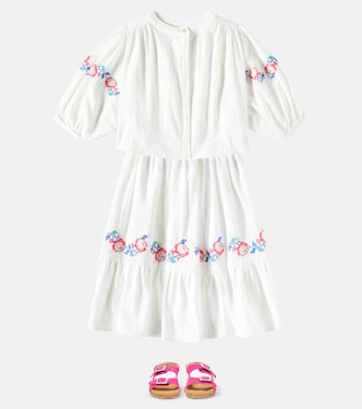 Chemise Christelle en coton à fleurs | C'era Una Volta