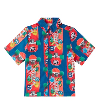 Printed cotton shirt | Stella McCartney Kids