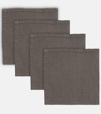 Set of 4 linen napkins | Once Milano
