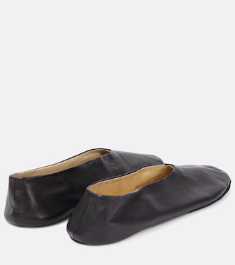 Slip-on en cuir | The Row