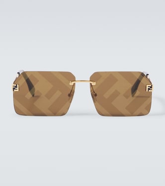 Eckige Sonnenbrille Fendi Sky | Fendi