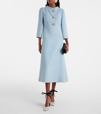 Abito midi in Crepe Couture | Valentino
