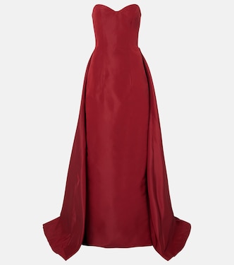 Silk faille gown | Monique Lhuillier