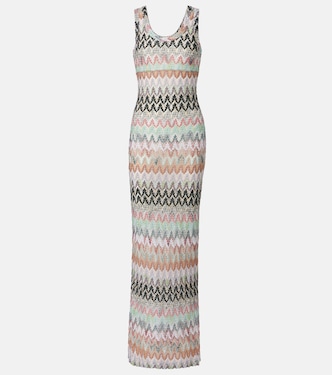 Verzierte Robe aus Lamé | Missoni