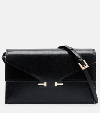 T Mini leather crossbody bag | Tom Ford
