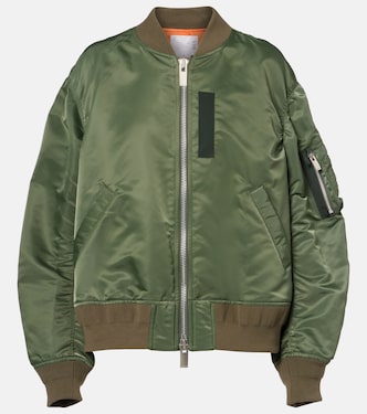 Technical twill bomber jacket | Sacai