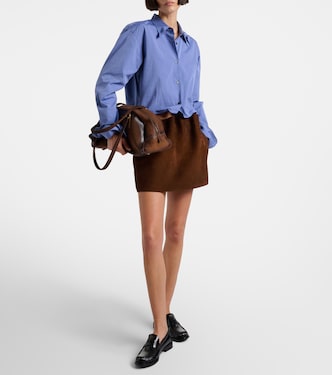 Cotton fil-à-fil shirt | Prada