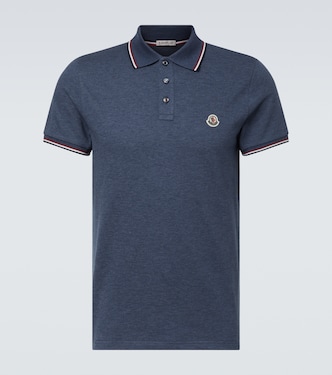 Cotton piqué polo shirt | Moncler