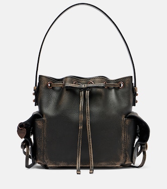 Leather bucket bag | Acne Studios
