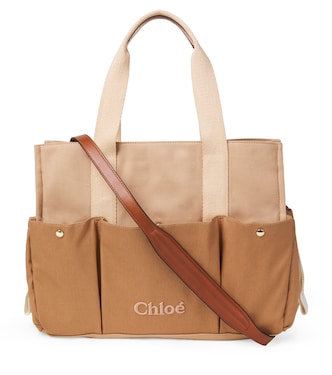 Logo cotton changing bag | Chloé Kids