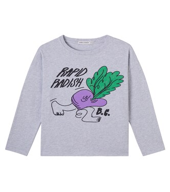 Camiseta Rapid Radish de jersey de algodón | Bobo Choses
