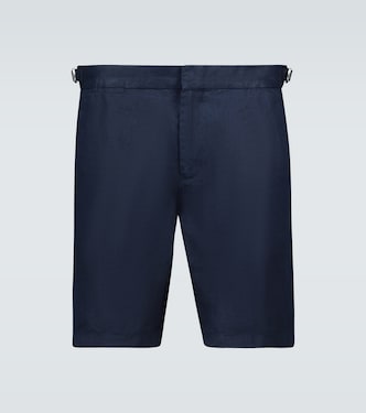 Norwich slim-fit linen shorts | Orlebar Brown