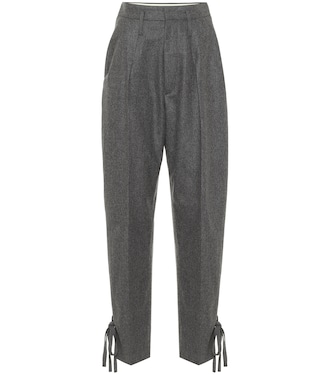 Pantalones Racomi de lana virgen | Isabel Marant