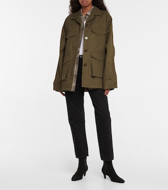 Cotton cargo jacket | Toteme