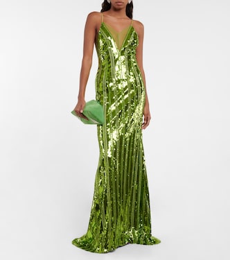 Robe Kate mit Pailletten | Galvan