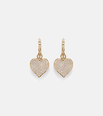 Boucles d'oreilles en or 14 ct et diamants | Sydney Evan