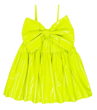 Tiered patent dress | Caroline Bosmans