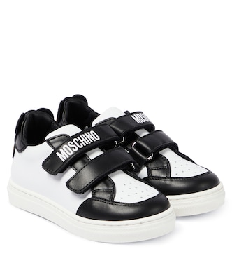 Sneakers Teddy Bear in pelle | Moschino Kids