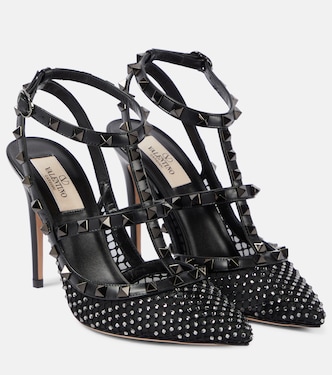 Salones Rockstud 100 de piel | Valentino Garavani