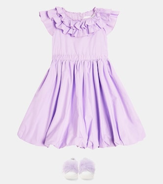 Kleid aus Baumwolle | Monnalisa
