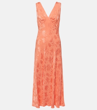 Abito midi Sandrine in jacquard | Rixo