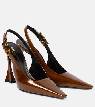 Pumps slingback Dune in vernice | Saint Laurent