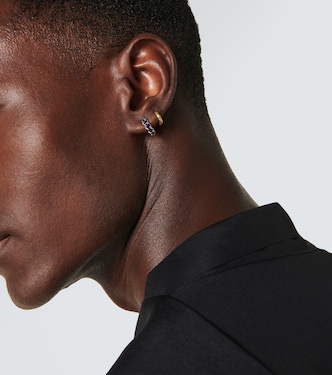 Boucle d'oreille unique Micro Hoop Mini en or 18 ct | Spinelli Kilcollin