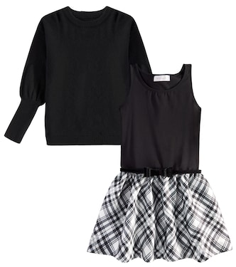 Belted sweater dress | Monnalisa