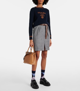 Calzini Argyle in misto cotone jacquard | Prada