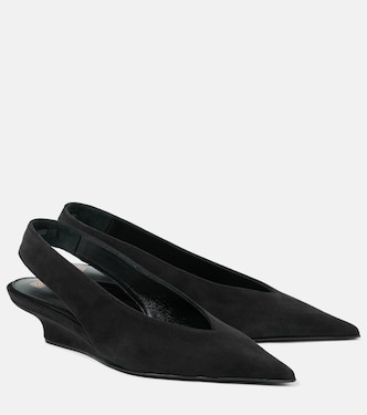 Suede wedges | Toteme