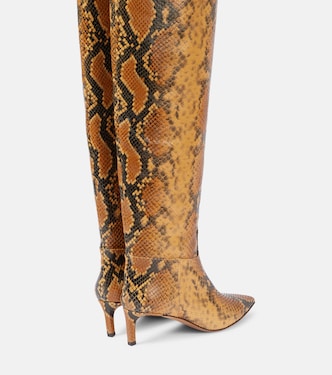 Carolina 55 leather over-the-knee boots | Ulla Johnson