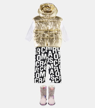 Gilet imbottito e trapuntato | Marc Jacobs Kids