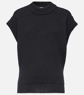 Top in maglia di lana a coste | Bottega Veneta