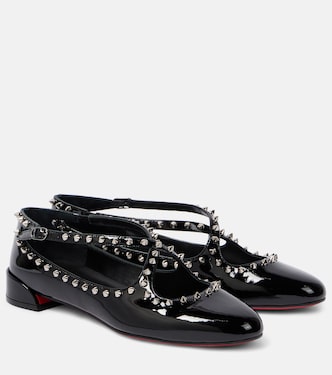 Bailarinas Pilouta Jane de charol con tachuelas | Christian Louboutin