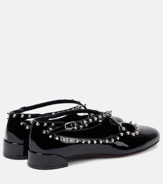 Bailarinas Pilouta Jane de charol con tachuelas | Christian Louboutin