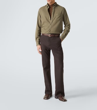 Camicia in flanella di cotone | Sunspel
