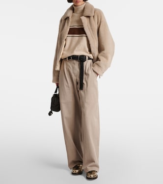 Wool, cashmere, and silk sweater | Brunello Cucinelli