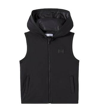 Cotton-blend jersey vest | Dolce&Gabbana Kids