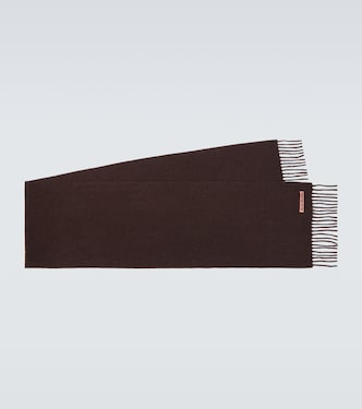 Sciarpa in lana con frange | Acne Studios
