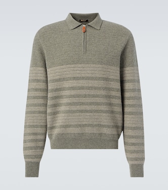 Oggebbio wool and cotton polo sweater | Loro Piana