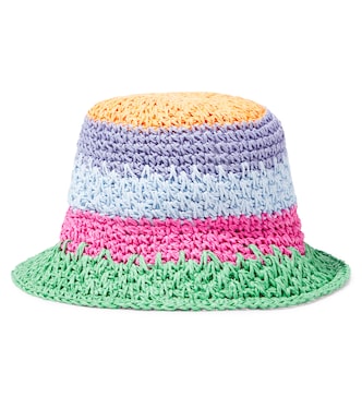 Cappello da pescatore in paglia a righe | Molo