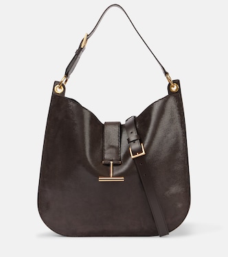 Tara Large embossed leather tote bag | Tom Ford