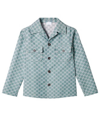 GG cotton houndstooth jacket  | Gucci Kids