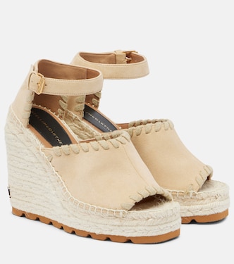 Faux suede wedge espadrilles | Stella McCartney