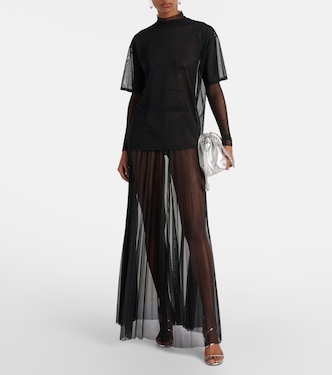 Top Tulia de malla transparente | The Frankie Shop