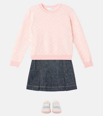 GG wool jacquard sweater | Gucci Kids