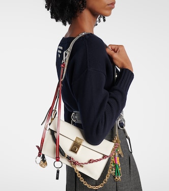 Schultertasche Soft Sound Small aus Leder | Prada