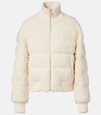 Chaqueta bomber de plumas Après de lana | Perfect Moment